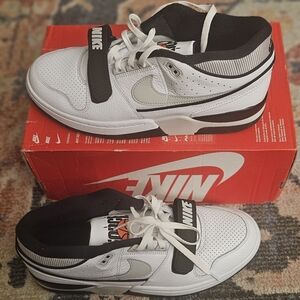 New Nike Air Alpha Force 88 Men Ball Sneakers Size 12 Color White